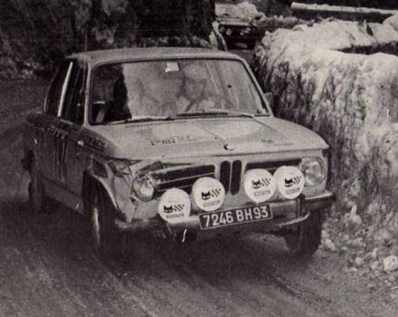 Francis Vincent i Richard Salustri – BMW 2002 Ti.