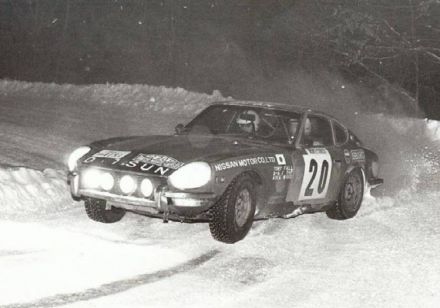 Tony Fall i Mike Wood – Datsun 240 Z.