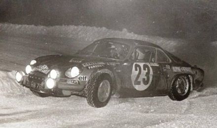 Jean Pierre Nicolas i Guy Vial – Alpine Renault A 110 / 1600S.