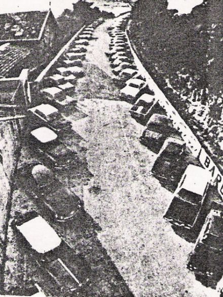 Zamknięty park maszyn w Monte Carlo.