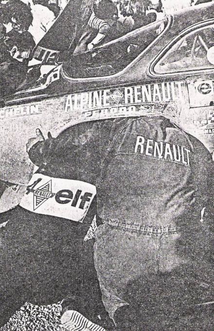 Serwis Alpine Renault w akcji.