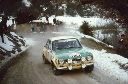 Jean Francois Piot i Jim Porter – Ford Escort RS 1600.