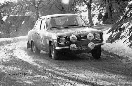 Gys van Lennep i J.Klein – Ford Escort.