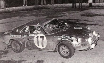 Bernard Darniche i Alain Mahe – Alpine Renault A 110 / 1600S.