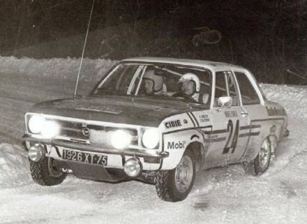 Henri Greder i Christian Delferier – Opel Ascona.