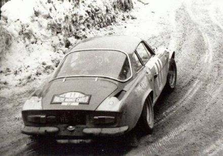 Ove Andersson i John Davenport – Alpine Renault A 110 / 1600S.