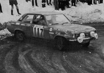 Michel Robini i Robert Lockwood – Opel Ascona.