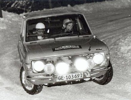 Patrick Lier i Jean Pierre Frattini – Fiat 128.