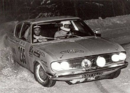 Christian Cerf i J.Martel – Audi 100 coupe.