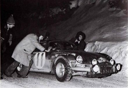 Ove Andersson i John Davenport – Alpine Renault A 110 / 1600S.