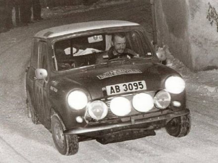 Fergus Sager i Bengt Thalin – BMC Mini Cooper S.