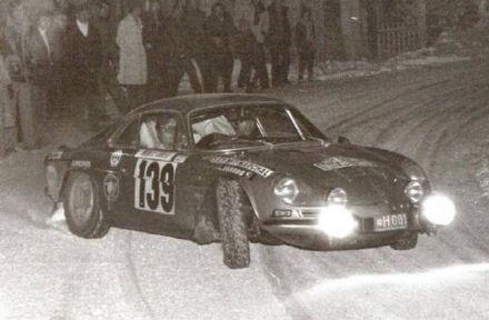 Christian Dorche i Jean Pallanca – Alpine Renault A 110.