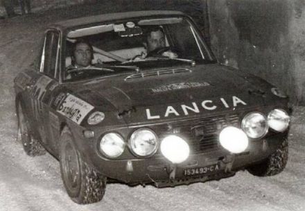 Antonio Palmas i Italo Gasole – Lancia Fulvia 1,6 HF.