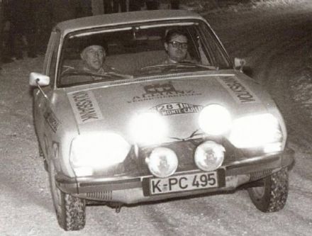 Horst Bergschneider i Max Bink – Citroen GS.