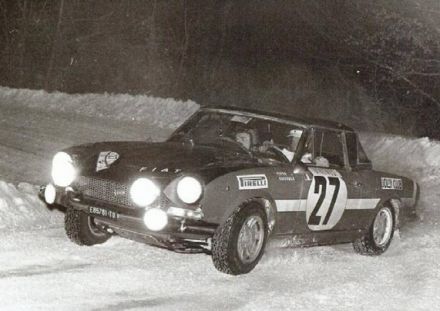 Raffaele Pinto i Helmut Eisendle – Fiat 124 Spider.