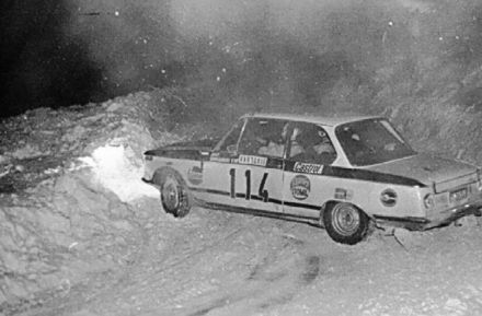 Adam Smorawiński i Ryszard Żyszkowski – BMW 2002 Ti.
