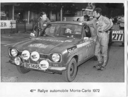 Leif Sommer i Odvar Schioll – Ford Escort.