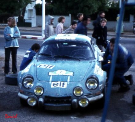 Jean Luc Therier i Claude Roure – Alpine Renault A 110/1600.