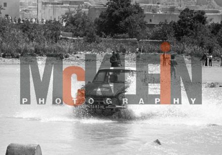 Claude Laurent i Y.Dyon na samochodzie Daf 55 Marathon.