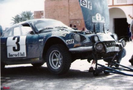 Serwis Alpine Renault A 110 / 1600 Ove Anderssona.Serwis Alpine Renault A 110 / 1600 Ove Anderssona.