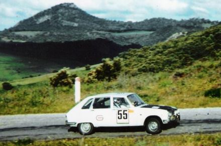 A.Narfat i M.Sergul na samochodzie Renault 16 TS.