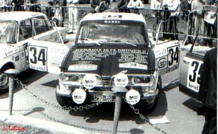 „Dupre” i „Le Tahitien” na samochodzie Renault 16 TS.