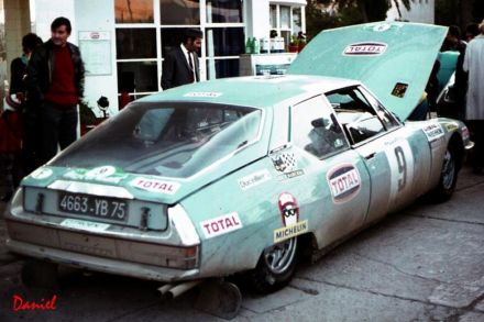 Björn Waldegaard i Fergus Sager – Citroen SM.