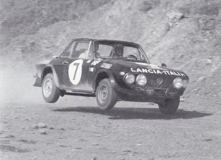 Simo Lampinen i Bo Reinicke - Lancia Fulvia 1.6 coupe HF.