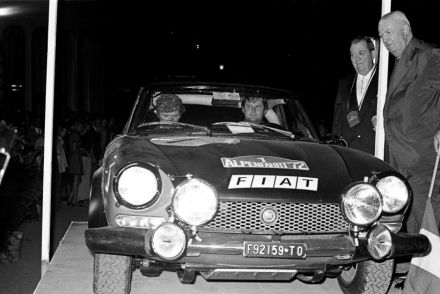 Håkan Lindberg i Helmut Eisendle – Fiat 124 Sport Spyder