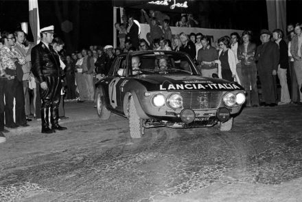 Harry Källström i Gunnar Häggborn - Lancia Fulvia 1600 HF.