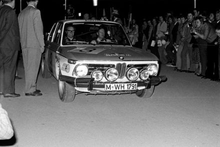 Rauno Aaltonen i John Davenport - BMW 2002 Ti.