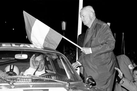 Klaus Russling i Wolfgang Weiss – Alpine Renault A 110/1600.