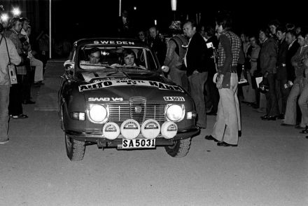 Per Eklund i Bo Reinicke – Saab 96 V4.