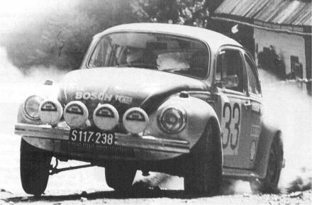 Herbert Grünsteidl i Georg Hopf - VW 1302S.