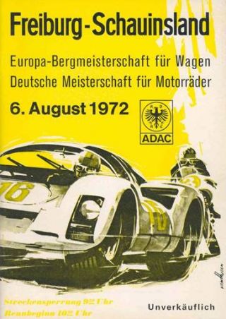 32 International Bergpreis Freiburg-Schauisland (D). 7 eliminacja.  6.08.1972r.