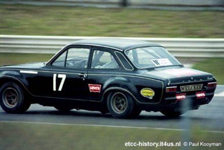 Freddy Semoulin ("Alain Dex") na samochodzie Ford Escort RS 1600.