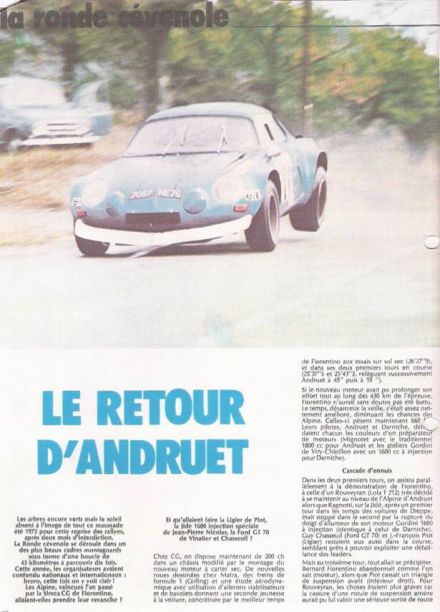 6 Ronde Cevelone. 3.09.1972r.
