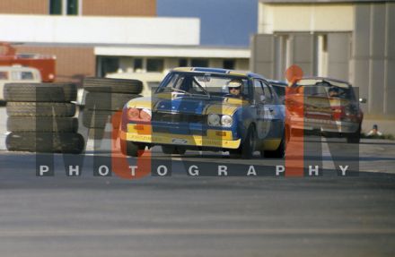 Klaus Fritzinger na samochodzie Ford Capri RS2600.
