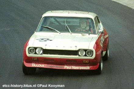 Björn Waldegaard na samochodzie Ford Capri RS2600.