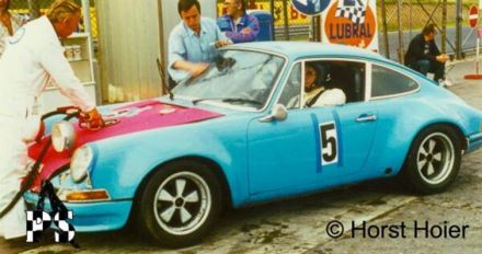 Hartmut Jacques, Hans Hargarten i Horst Hoier – Porsche 911S.