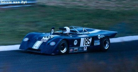 George Silverwood na samochodzie Chevron B19 Ford.