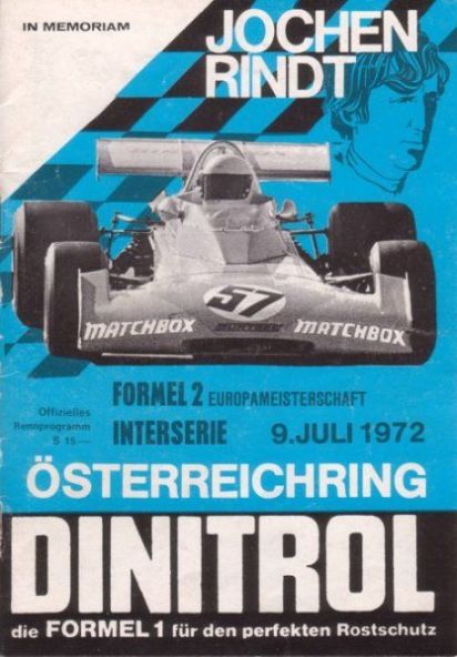 Interserie Zeltweg (A). 4 eliminacja.  9.07.1972r.