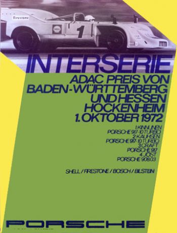 Interserie Hockenheim (D). 9 eliminacja.  1.10.1972r.
