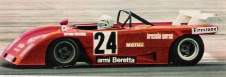 Arturo Merzario na samochodzie Abarth Osella SE-021. 