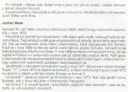 Podsumowanie sezonu - 1972r