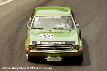 Heinrich Hirth i Ernst-Dieter Klotzeck na samochodzie Opel Ascona.