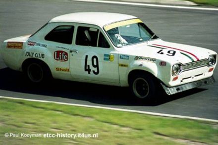 Martino Finotto i Manfred Mohr na samochodzie Ford Escort RS 1600.