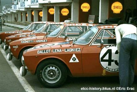 Fabryczny zespół Alfa Romeo.