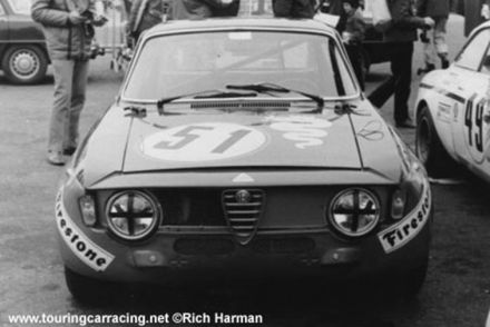 Alfa Romeo 1300 GTA Junior załogi Carlo Facetti.