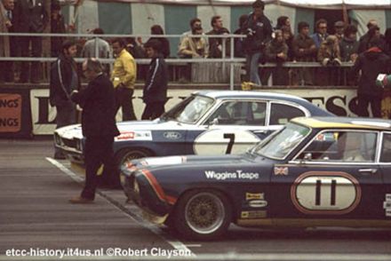 Nr.11. Brian Muir na samochodzie Ford Capri RS 2600.